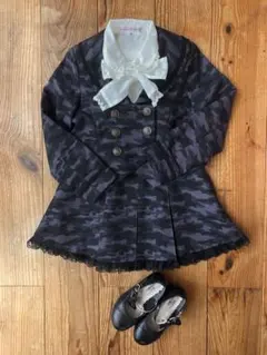 迷彩柄 フォーマルスーツ サイズ120 卒園式　入学式