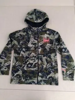 PUMA プーマ 迷彩柄 フード付き パーカー 160 裏起毛