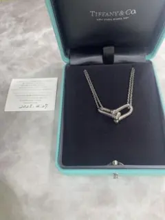 TIFFANY & Co. ハードウェア ダブル リンク チェーンネックレス