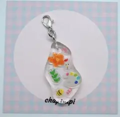 ハンドメイド アートモチーフ レジンチャーム