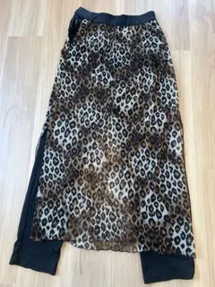 Chacott レギンス付きフレアスカート