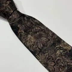ネクタイ　アート　シルク　古着