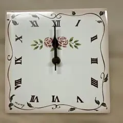 新品 ティーポット 陶器 置き時計 かけ時計 アフタヌーンティー 動作確認済み 新品 ティーポット 陶器 置き時計 かけ時計 アフタヌーンティー 動作