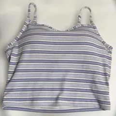 GU グラフィールキャミソール ボーダー Sサイズ