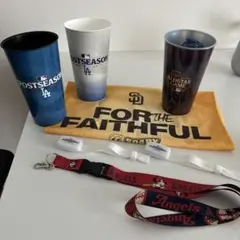 【まとめ売り】MLB メジャーリーグ グッズセット ドジャース パドレス ほか