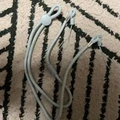 グレー ナイロンショルダーストラップ