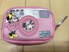 ミッキー　ミニー　カメラ風ポーチ
