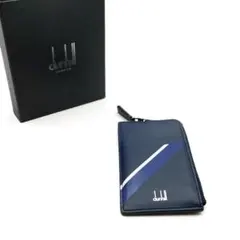 新品】dunhill JFA コラボ カードケース ダンヒル サムライブルー