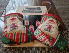 クロスステッチ　Birds of a Feather　パッチワーク　オーナメント