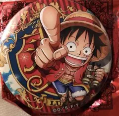 ONE PIECE ルフィ＆エース 缶バッジ USJ限定 ワンピース - メルカリ