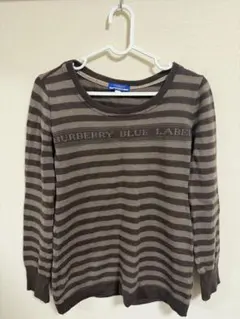 BURBERRY BLUE LABEL ストライプニット