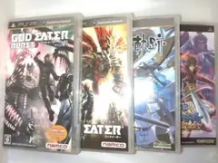 PSP　4枚セット　ゴッドイーターバーストアペンド版　零の軌跡　戦国BASARA
