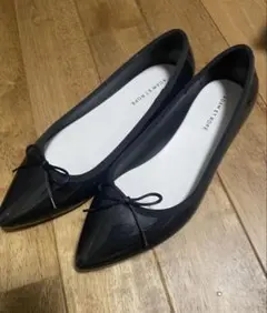 ADAM ET ROPE ポインテッドトゥ バレエシューズ レインsize38のサムネイル