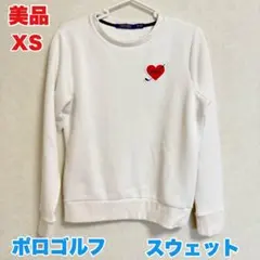 희귀! ️ 폴로 골프 랄프 ​​로렌 스웨트 화이트 XS 이른 사람 승