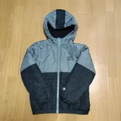 Champion 中綿コート 140サイズ グレー/ブラック