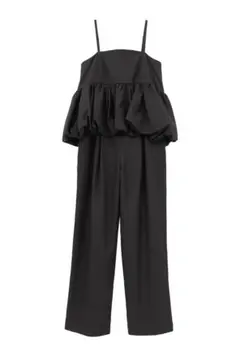 CLANE PEPLUM LAYERED ALL IN ONE BLACK 0のサムネイル