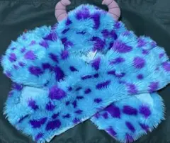 ディズニー　フード付きマフラー　モンスターズインク　サリー　廃盤品　手袋　ミトン