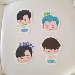 BTS Island インザソム ステッカー 4枚セットのサムネイル