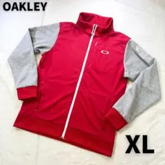 OAKLEY 高機能 切替デザイン ストレッチジャージ ゴルフジャケット XL