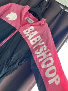 お値打ち価格！BABYSHOOP 黒ピンクで可愛い♪アウター ジャンバー シャカ