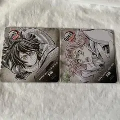 鬼滅の刃 フィナーレ コースター 伊黒小芭内 甘露寺蜜璃