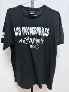LOS INGOBERNABLES de JAPÓN Tシャツ ブラック