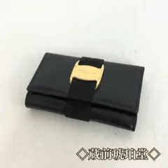 Salvatore Ferragamo ヴァラリボン 6連 キーケース レザー
