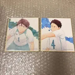 ハイキュー 一番くじ 色紙 2枚セット