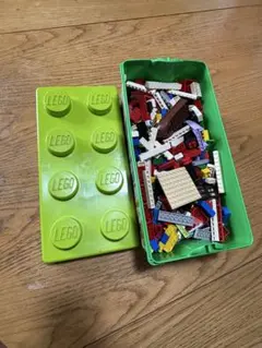 LEGOブロック収納ボックス 緑