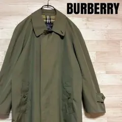 ✨BURBERRY バーバリー 玉虫色 ノバチェック ステンカラーコート✨