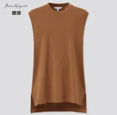 UNIQLO マメクロゴウチ　エアリズムコットンオーバーサイズT(ノースリーブ)