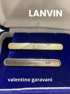 LANVIN タイピン　& valentino garavani タイピンのサムネイル