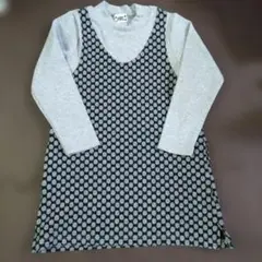 HRL ドット柄 ワンピース