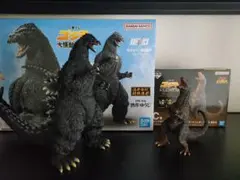 一番くじ ゴジラ A賞 ゴジラ(2002) C賞 ゴジラジュニア - メルカリ