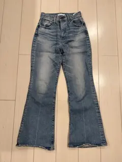 極美品】MOUSSY MVS FLARE 24インチ インディゴブルー - メルカリ