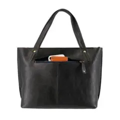 dakota 黒 牛革 トートバッグ