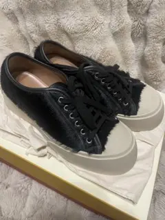 Marni ブラックファースニーカーのサムネイル
