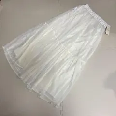 coen 2WAYチュールティアードスカート