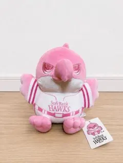 福岡ソフトバンクホークス ピンクフルデー タカぬいぐるみくじ オールピンク3等