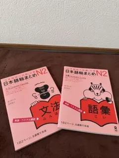 日本語総まとめ N2 文法 語彙 2冊セット