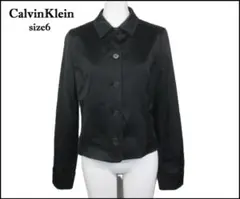 Calvin Klein ブラック テーラードジャケット サイズ6