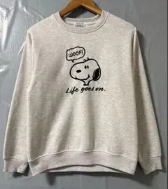 錦*橋様 PEANUTS スヌーピー刺繍スウェット ユニセックスのサムネイル