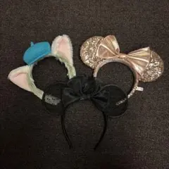 ディズニー カチューシャ3点セット ジェラトーニ・ミニー