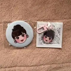 aespa カリナ おぱんちゅうさぎ ラバーキーホルダー 缶バッジ - メルカリ