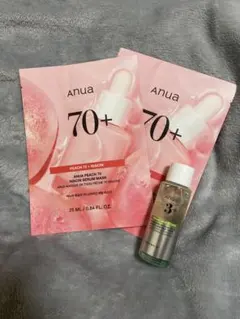 anua アゼライン酸 トナー 化粧水 ピーチ 2枚 ファイスマスク パック