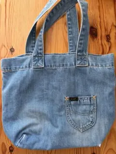 デニム生地トートバック（Lee）