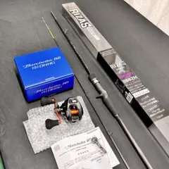 新品　イカメタル　オモリグロッド　リールセット　シマノ　バルケッタbb151HG 214-1 イカメタル オモリグロッド リールセット バルケッタbb151HG
