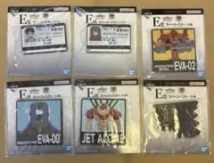 一番くじ　新世紀エヴァンゲリオン　E賞　ラバーコースター　6種