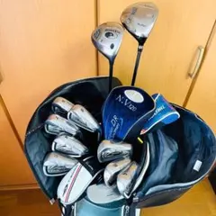 初心者オススメ！メンズゴルフクラブ13本セット プーマキャディバッグバッグ付 ◇ 初心者オススメ！メンズゴルフクラブ13本セット プーマキャディバッグ