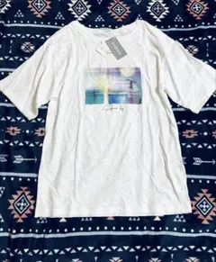 新品未使用 未使用 タグ付き しまむら Tシャツ クロッシーのサムネイル